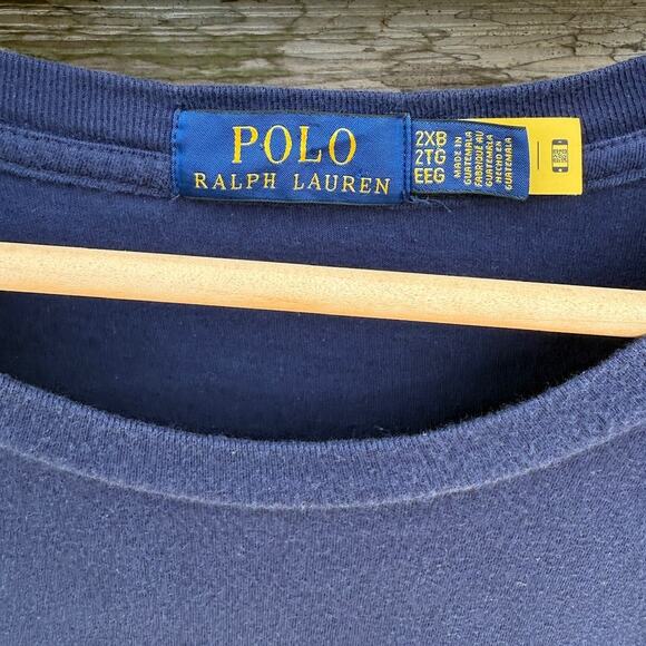 Polo Bear by Ralph Lauren blue t-shirt Size 2XB - Picture 3 of 5